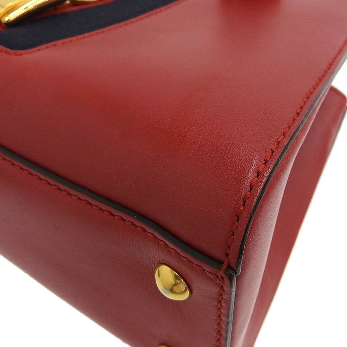 Gucci Silvi 2WAY bag shoulder handbag leather red 460381 200047