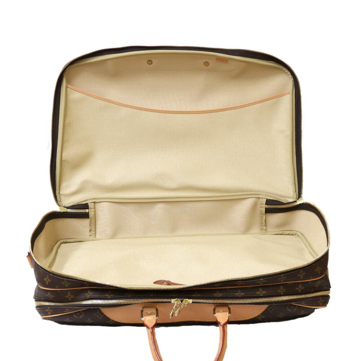 Louis Vuitton Boston Bag Monogram Alize de Poche M41392 Brown Women's Men's Canvas