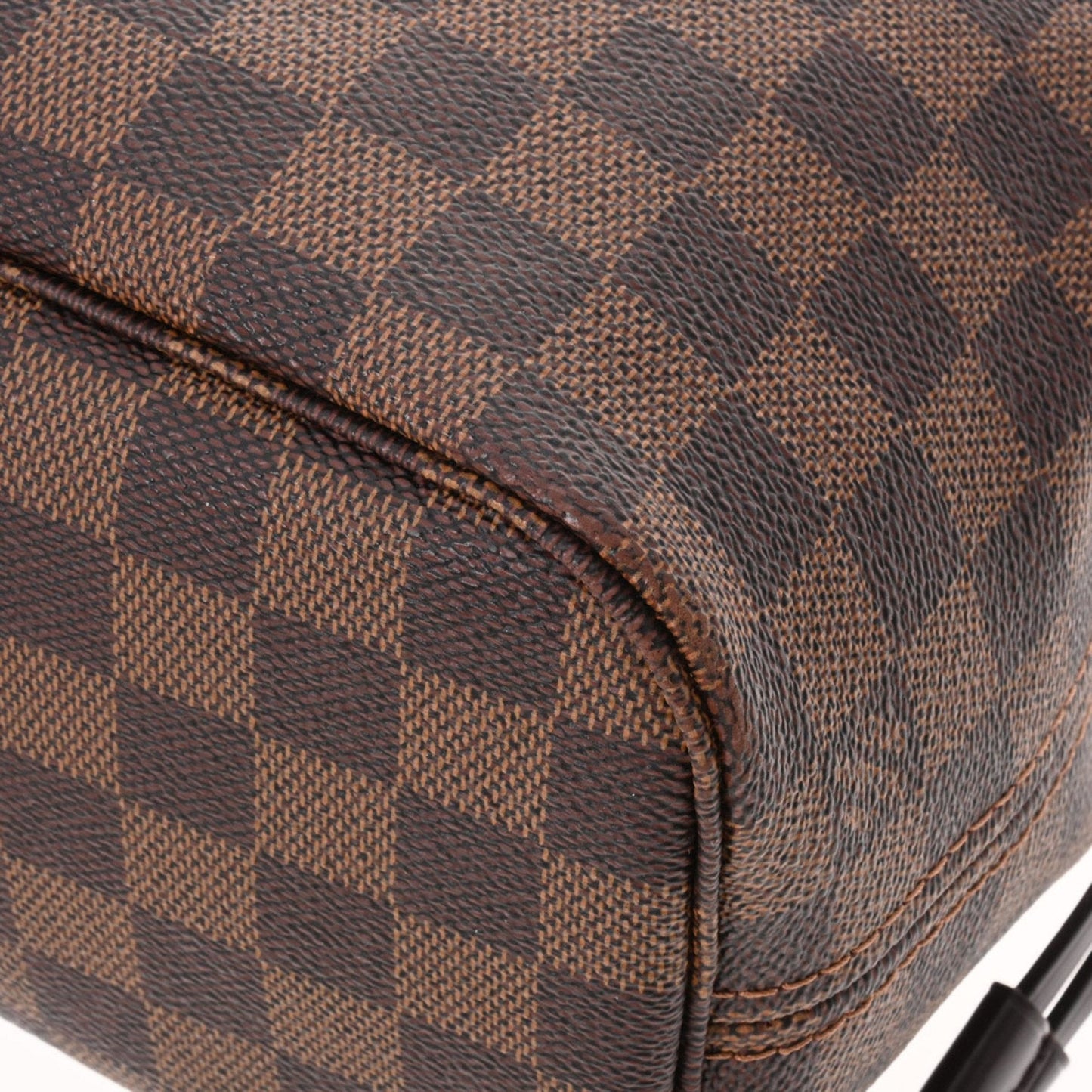 LOUIS VUITTON Damier Neverfull PM Brown N51109 Ladies Canvas Handbag