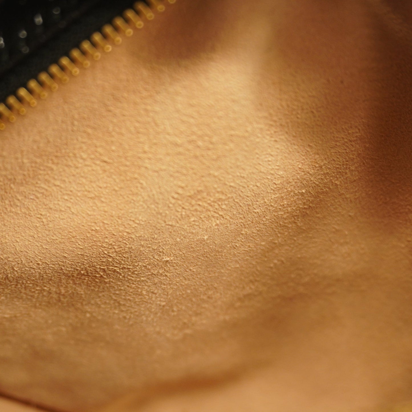 Gucci shoulder bag sherry 550618 suede black gold metal