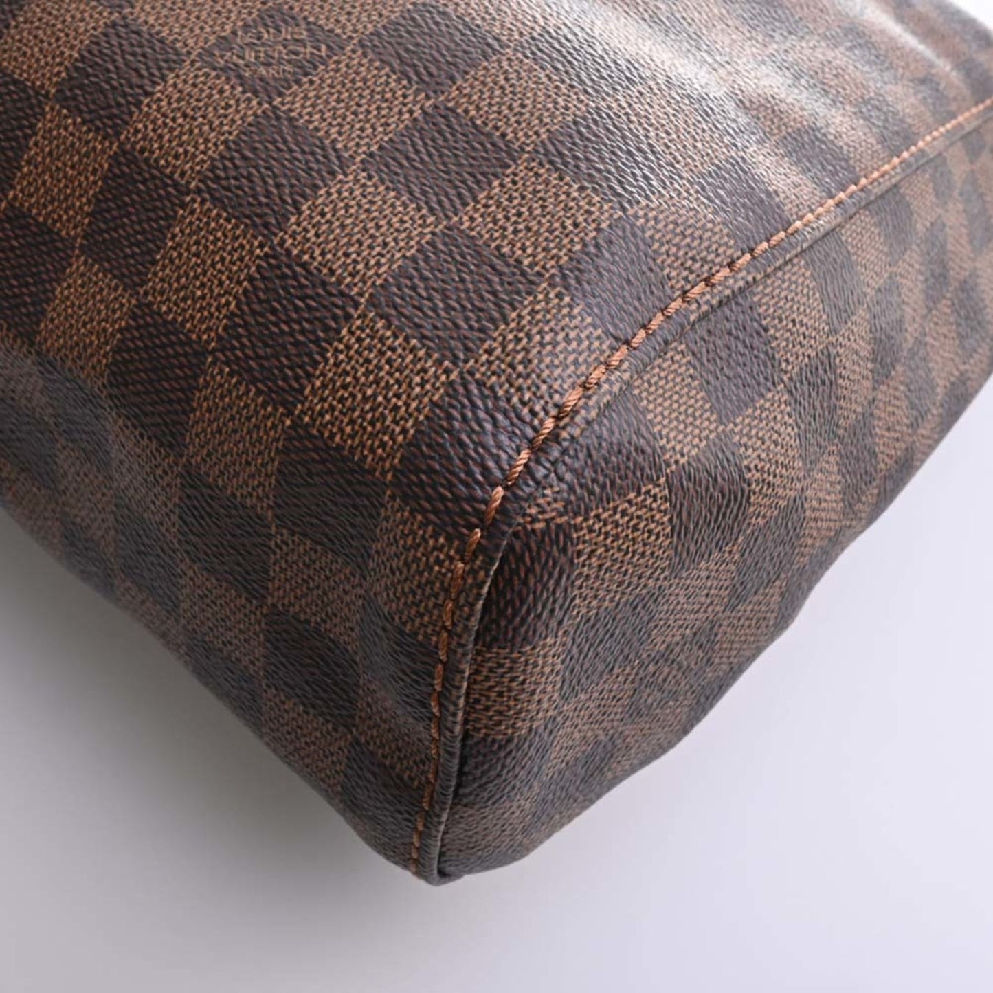 LOUIS VUITTON Damier Portobello PM One Shoulder Bag N41184 Brown Women's