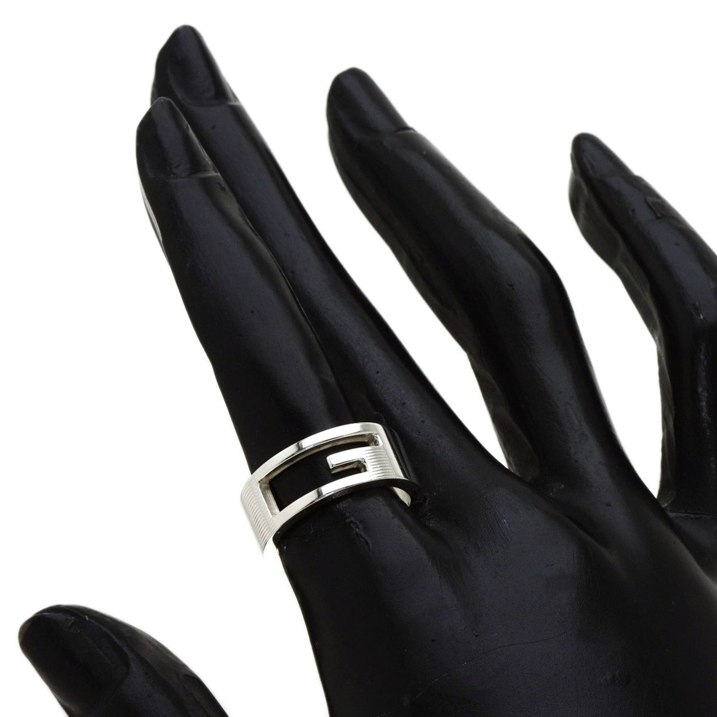 Gucci G #11 ring/ring silver women's GUCCI