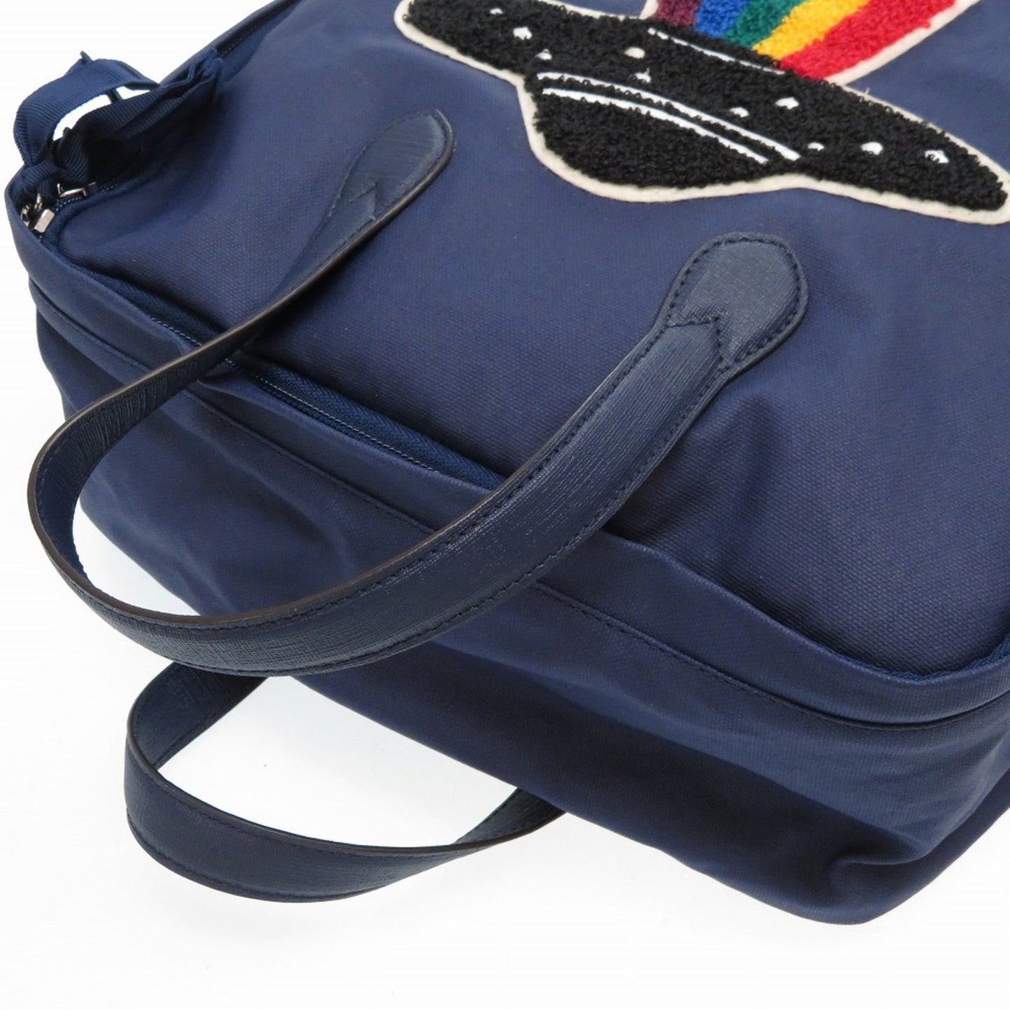Gucci Ron Harman collaboration Sendagaya limited rucksack bag Fall Winter 2017 Collection 477875 Blue 0005GUCCI