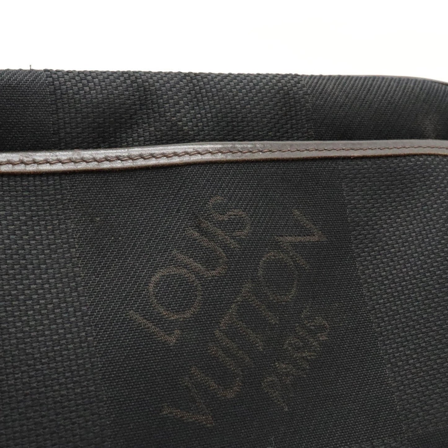 LOUIS VUITTON Damierjean Acrobatic Body Bag Waist Canvas Noir Black M93620