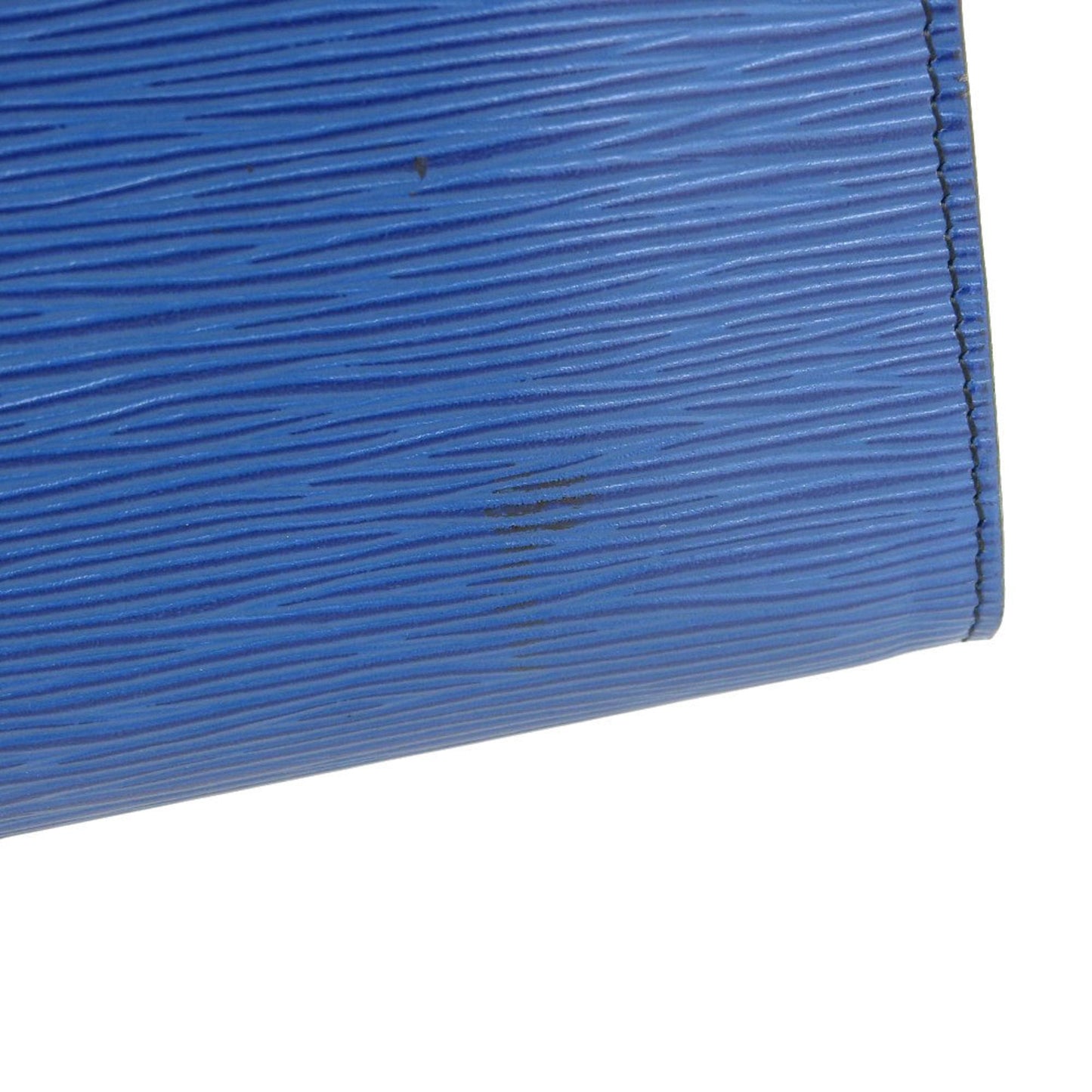 Louis Vuitton Epi Art Deco Second Bag Clutch Toledo Blue M52635