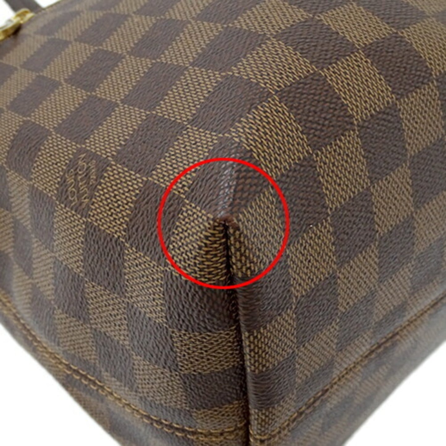 LOUIS VUITTON Bag Damier Women's Tote Shoulder Jena MM N41013 Brown