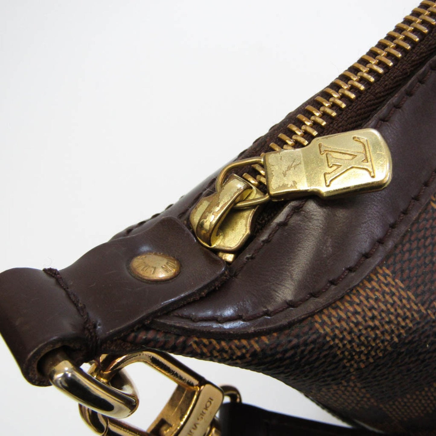 Louis Vuitton Damier Irovo MM N51995 Women's Shoulder Bag Ebene