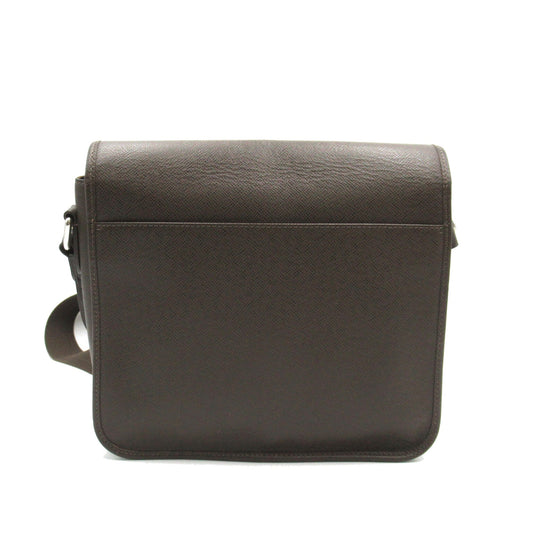 LOUIS VUITTON Andrei Brown Grizzly Taiga leather M32488