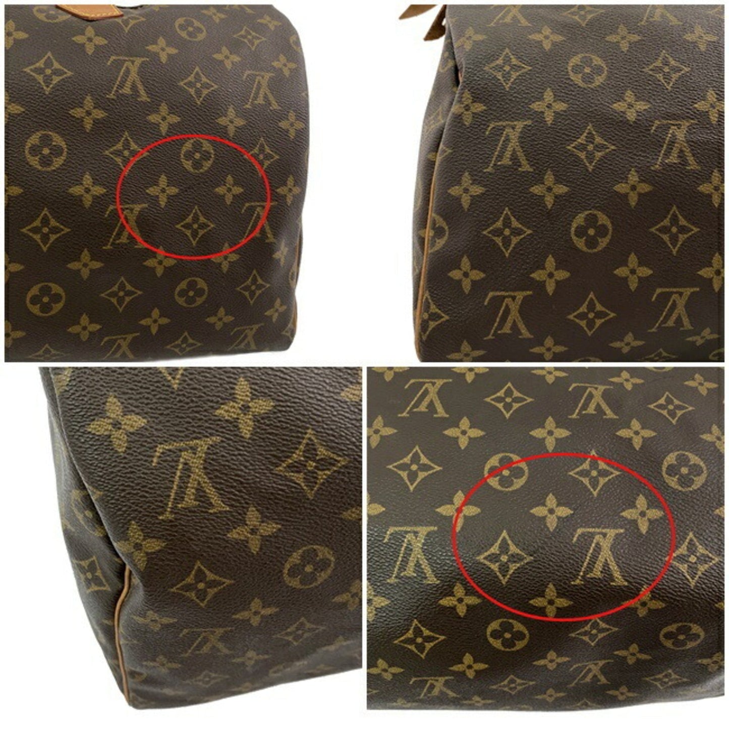Louis Vuitton Boston Bag Speedy 40 Brown Monogram M41522 SP1903 LOUIS VUITTON Handbag Travel Ladies Men's Business Trip