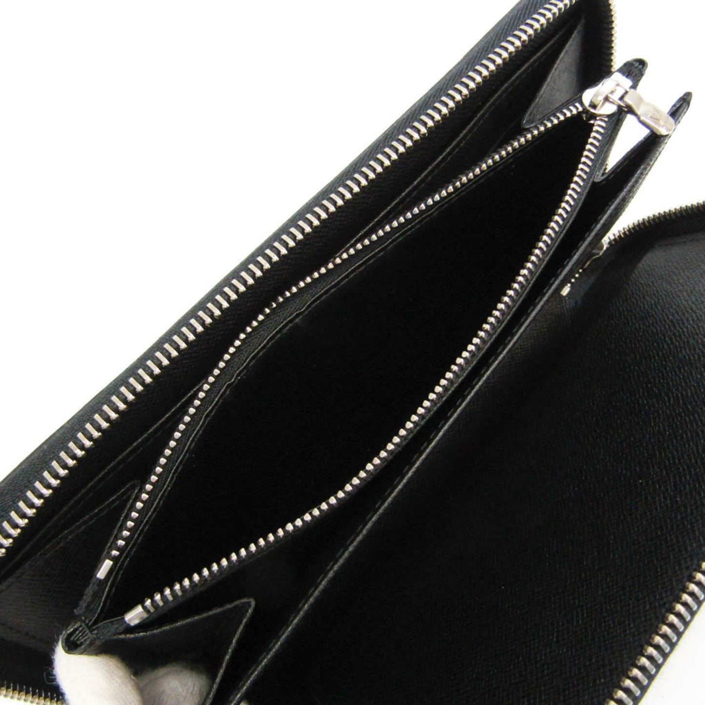 LOUIS VUITTON Epi Zippy Organizer M63852 Men's Epi Leather Long Wallet [bi-fold] Noir