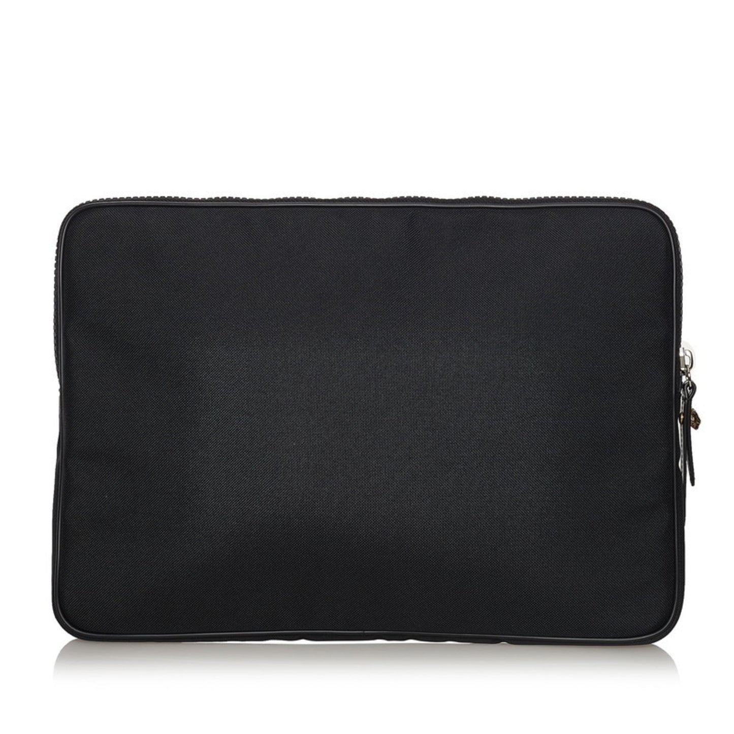 Gucci Embroidered Tiger Clutch Bag Laptop Case 473884 Black Canvas Ladies GUCCI