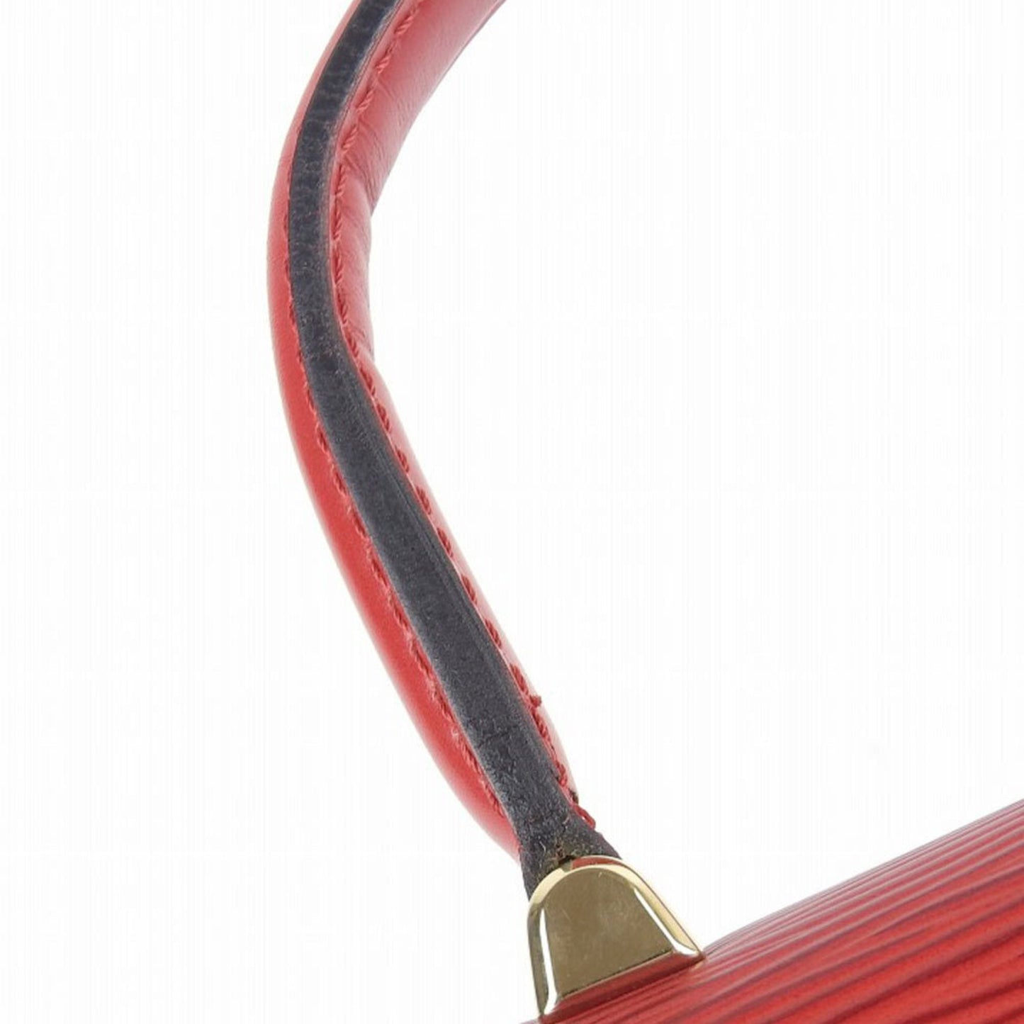 Louis Vuitton Epi Malesherbe Handbag Castilian Red M52377