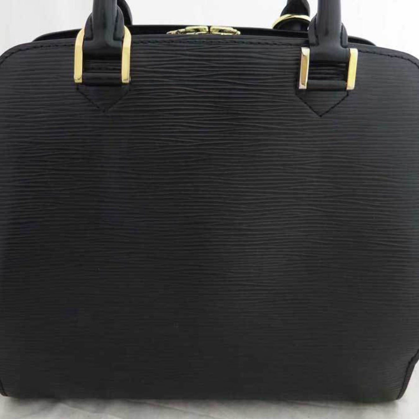 Louis Vuitton Bag Epi Ponneuf Black Leather Handbag Ladies M52052