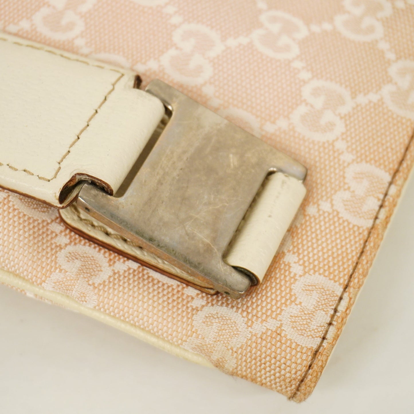 Gucci  Shoulder Bag 181067 Women's GG Canvas Shoulder Bag Light Pink