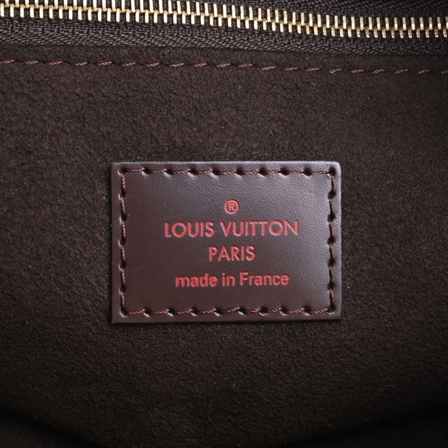 LOUIS VUITTON Damier Portobello PM One Shoulder Bag N41184 Brown Women's