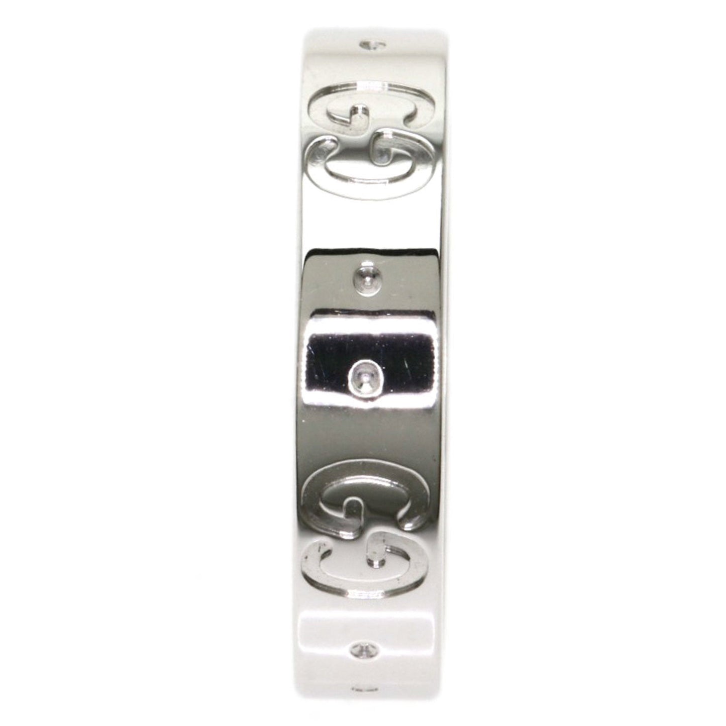 Gucci Icon # 8 Ring / K18 White Gold Ladies GUCCI