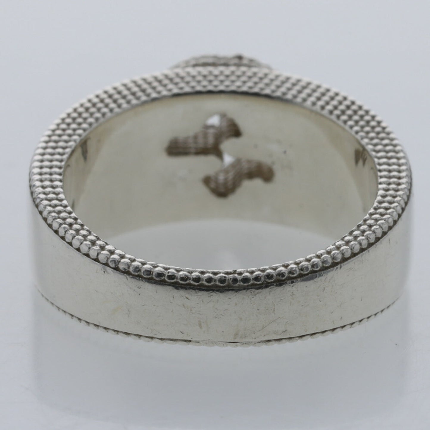 Gucci Ring Interlocking G Silver 925 No. 11 Ladies GUCCI