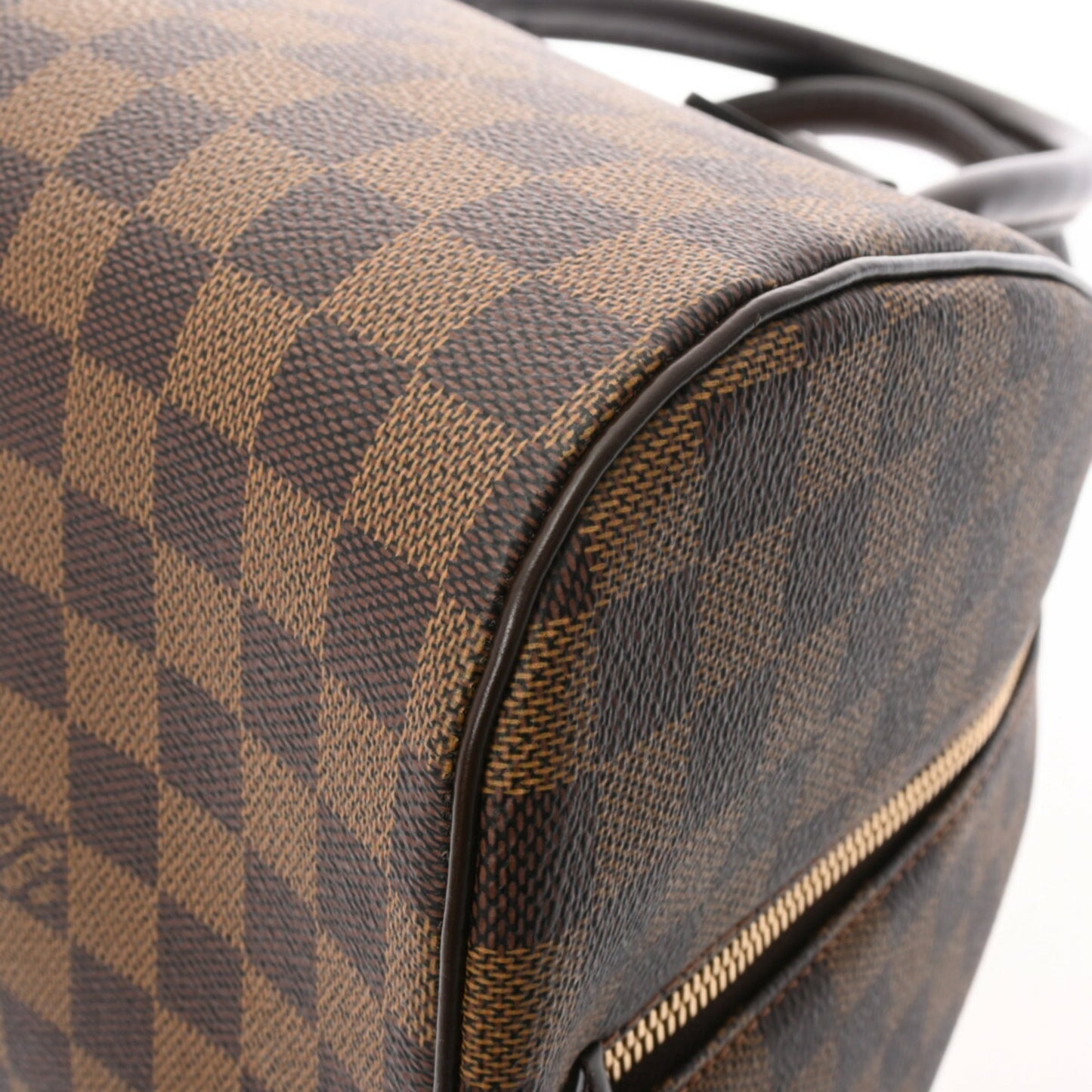 LOUIS VUITTON Damier Rivera MM Brown N41434 Ladies Canvas Handbag