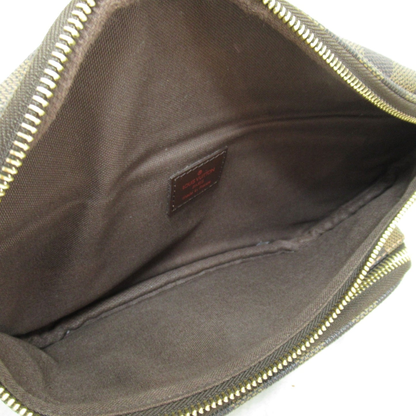 LOUIS VUITTON Bam bag melville Brown Ebene Damier PVC coated canvas N51172