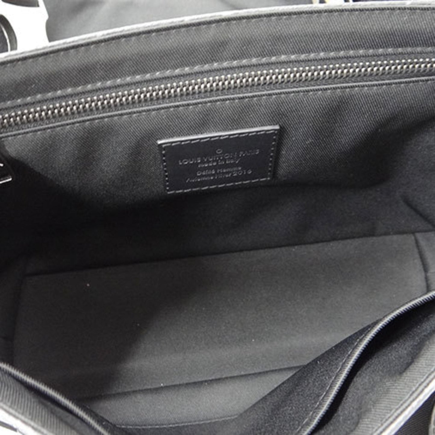 LOUIS VUITTON Bag Monogram Eclipse Men's Shoulder Voyage PM M40511 Gray Black