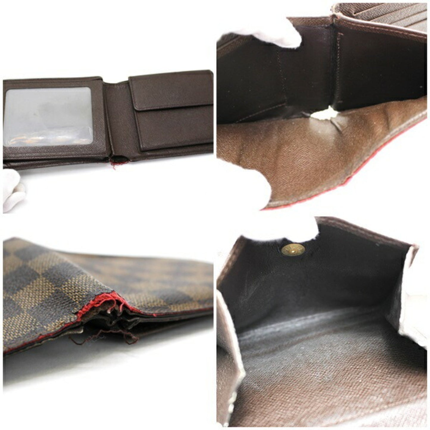 Louis Vuitton Damier Florin Bi-Fold Wallet N60011