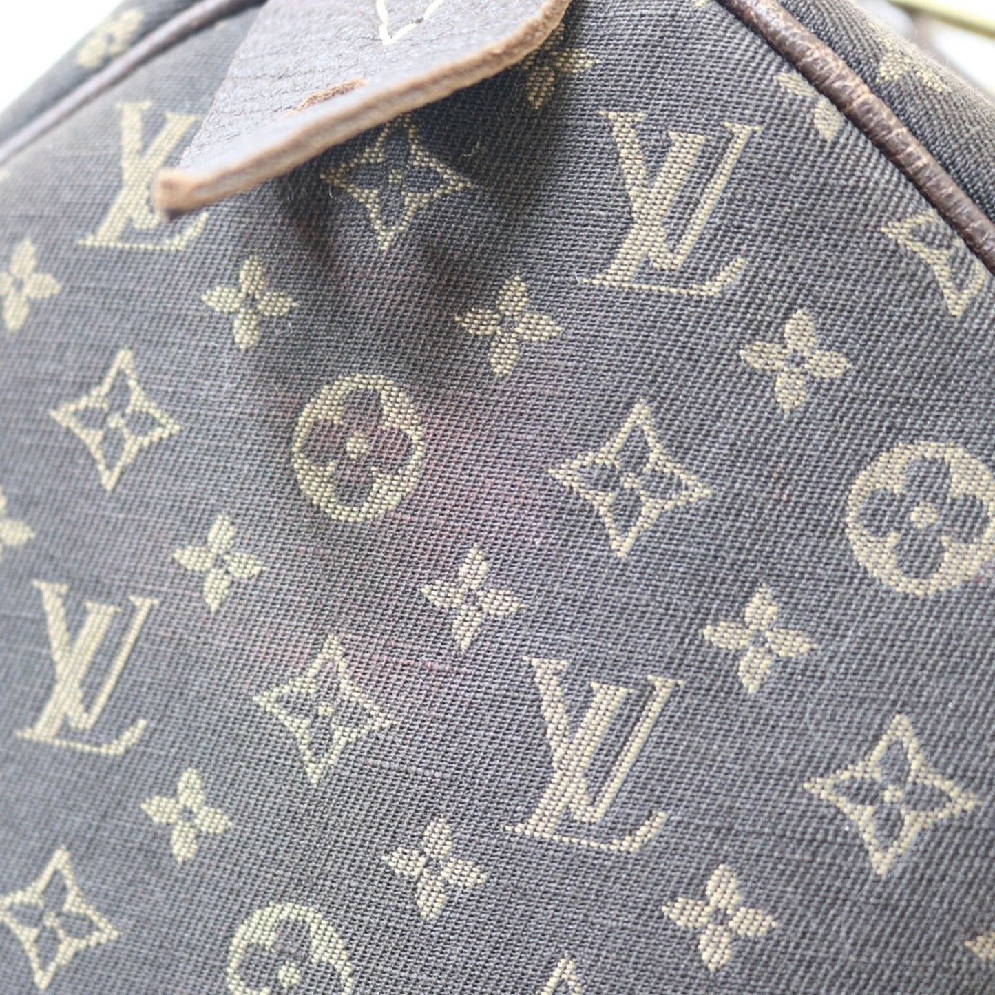 Louis Vuitton Boston Bag Mini Run Handbag Speedy 30 M95224 Brown Ladies