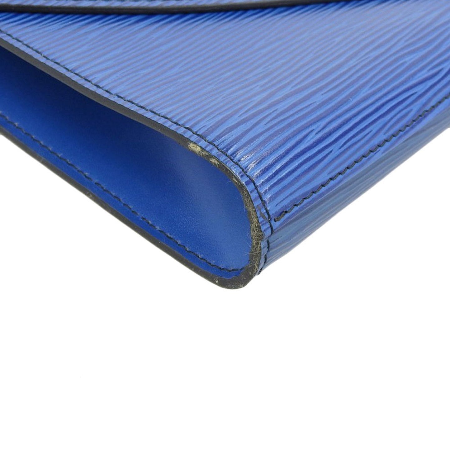 Louis Vuitton Epi Art Deco Second Bag Clutch Toledo Blue M52635