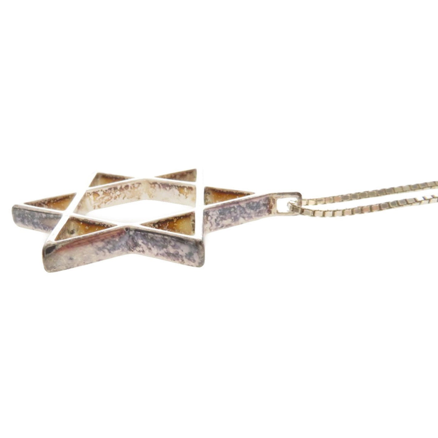 Gucci Star of David Necklace Silver Unisex GUCCI