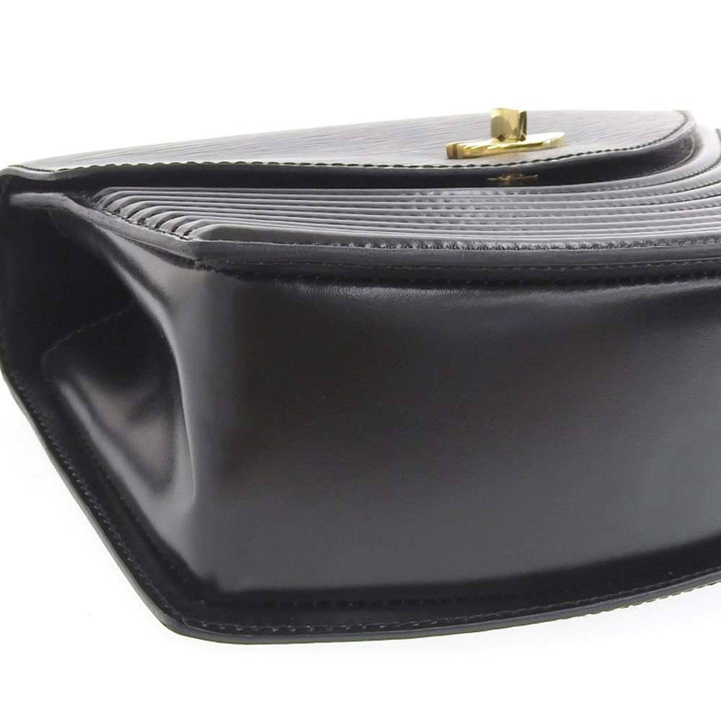 Louis Vuitton Epi Tilsit Vintage Handbag Noir Black M52482