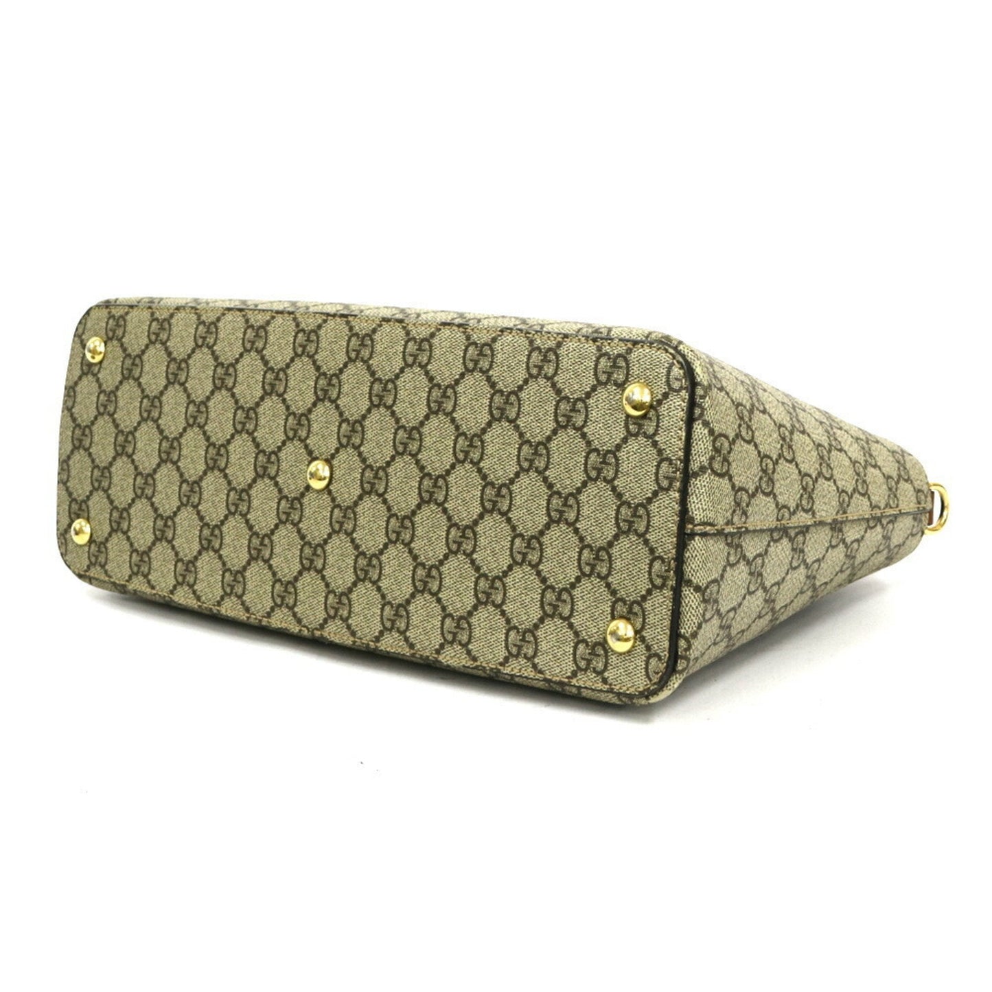 Gucci Shoulder Bag GG Beige Ladies