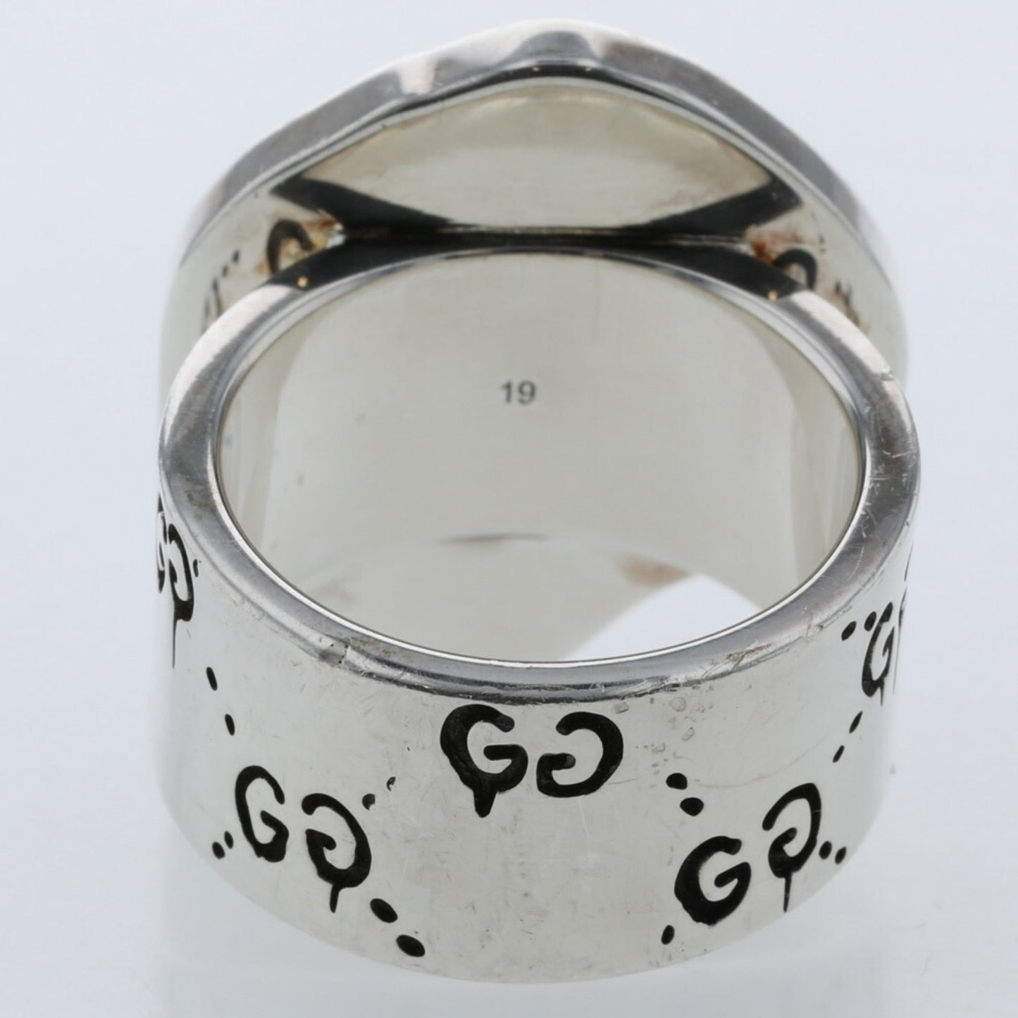 Gucci Ring Ghost Silver 925 No. 19 Men's GUCCI