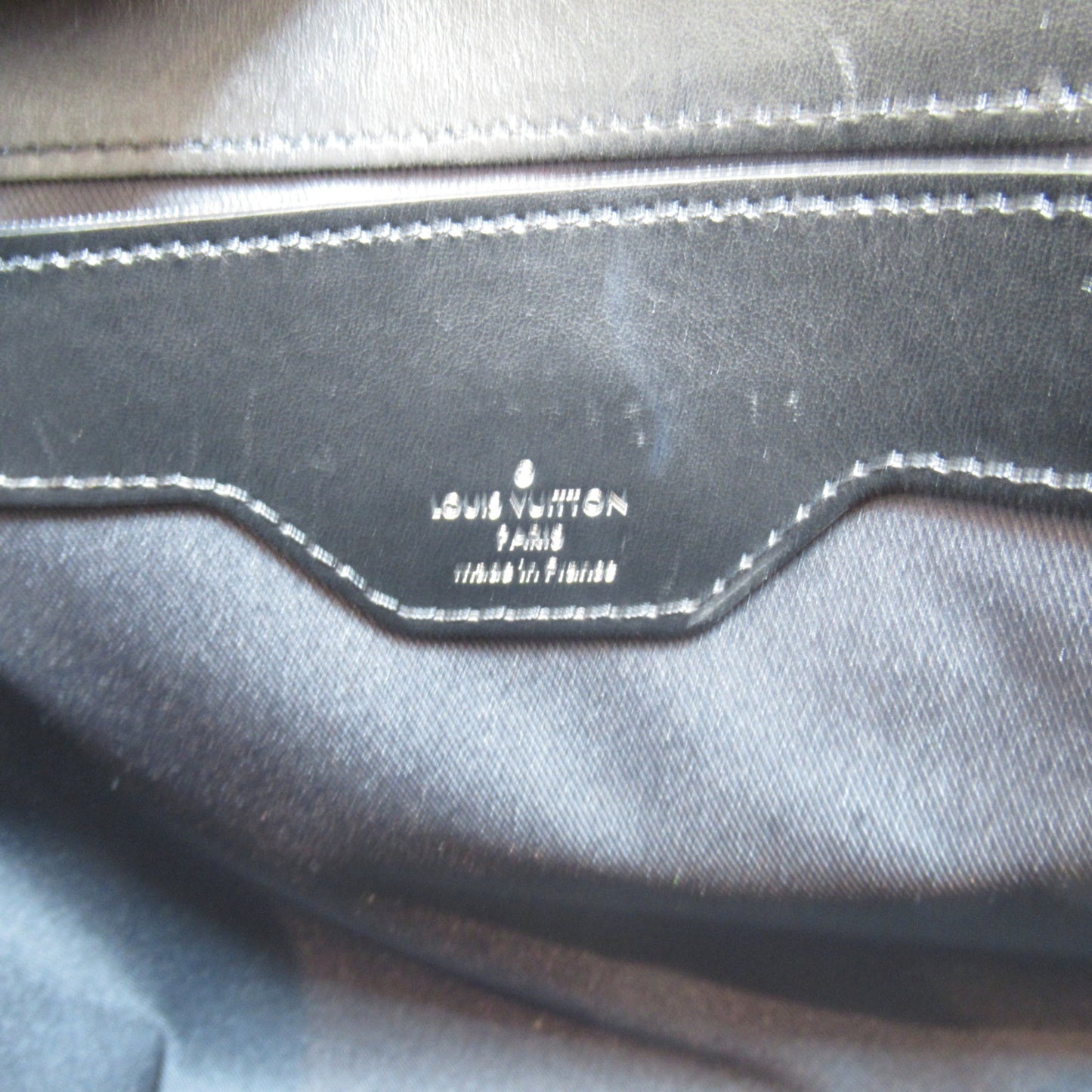 LOUIS VUITTON Gran Sac Black Epi PVC coated canvas M55185