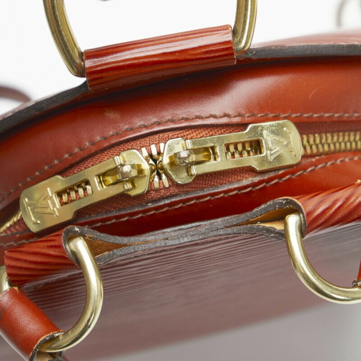 LOUIS VUITTON Epi Mabillon Backpack M52233 Kenya Brown Leather Women's