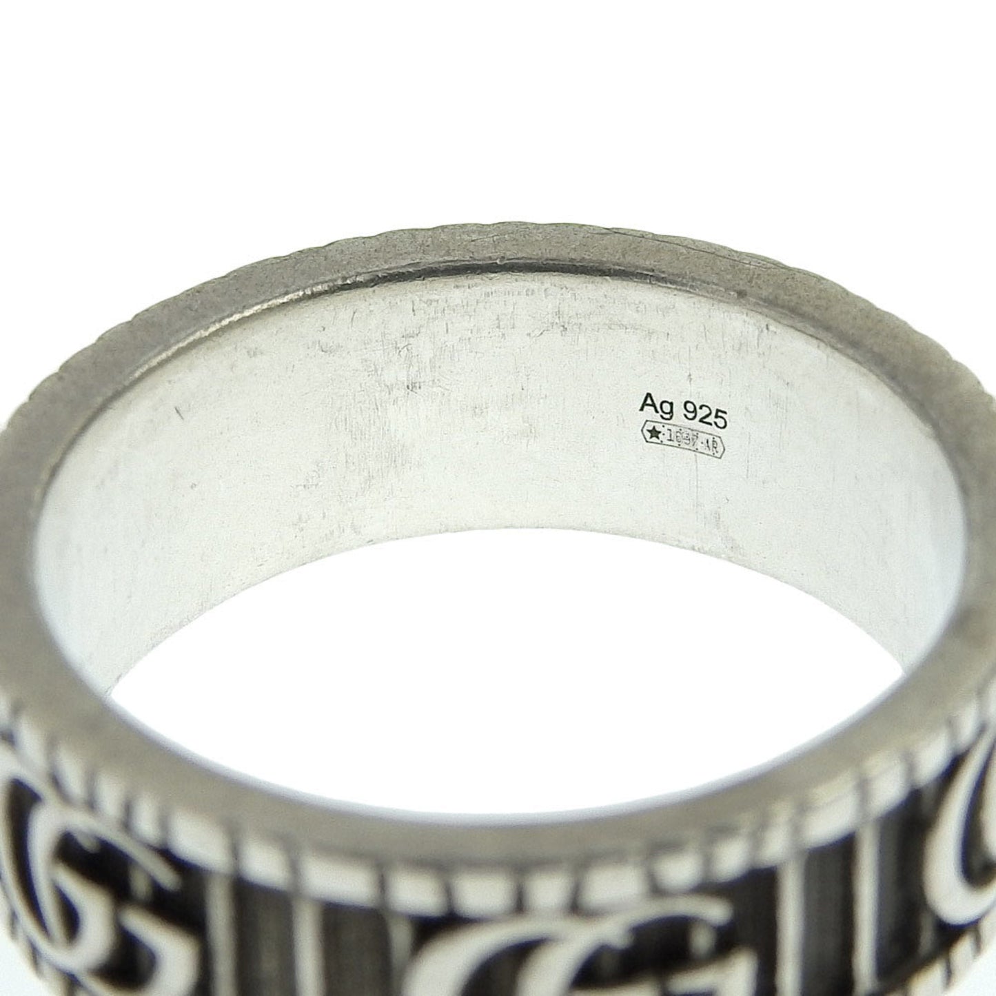 Gucci GG Marmont double G ring SV925 # 21 19.5