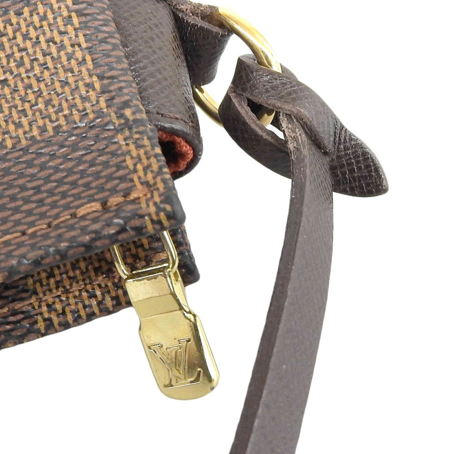 Louis Vuitton Damier Truth Makeup Pouch Ebene N51982
