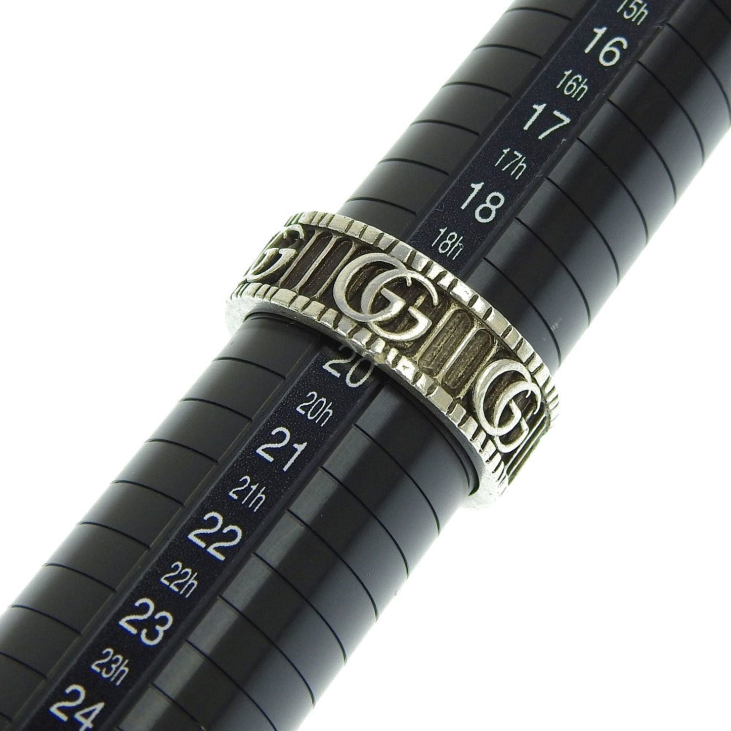 Gucci GG Marmont double G ring SV925 # 21 19.5