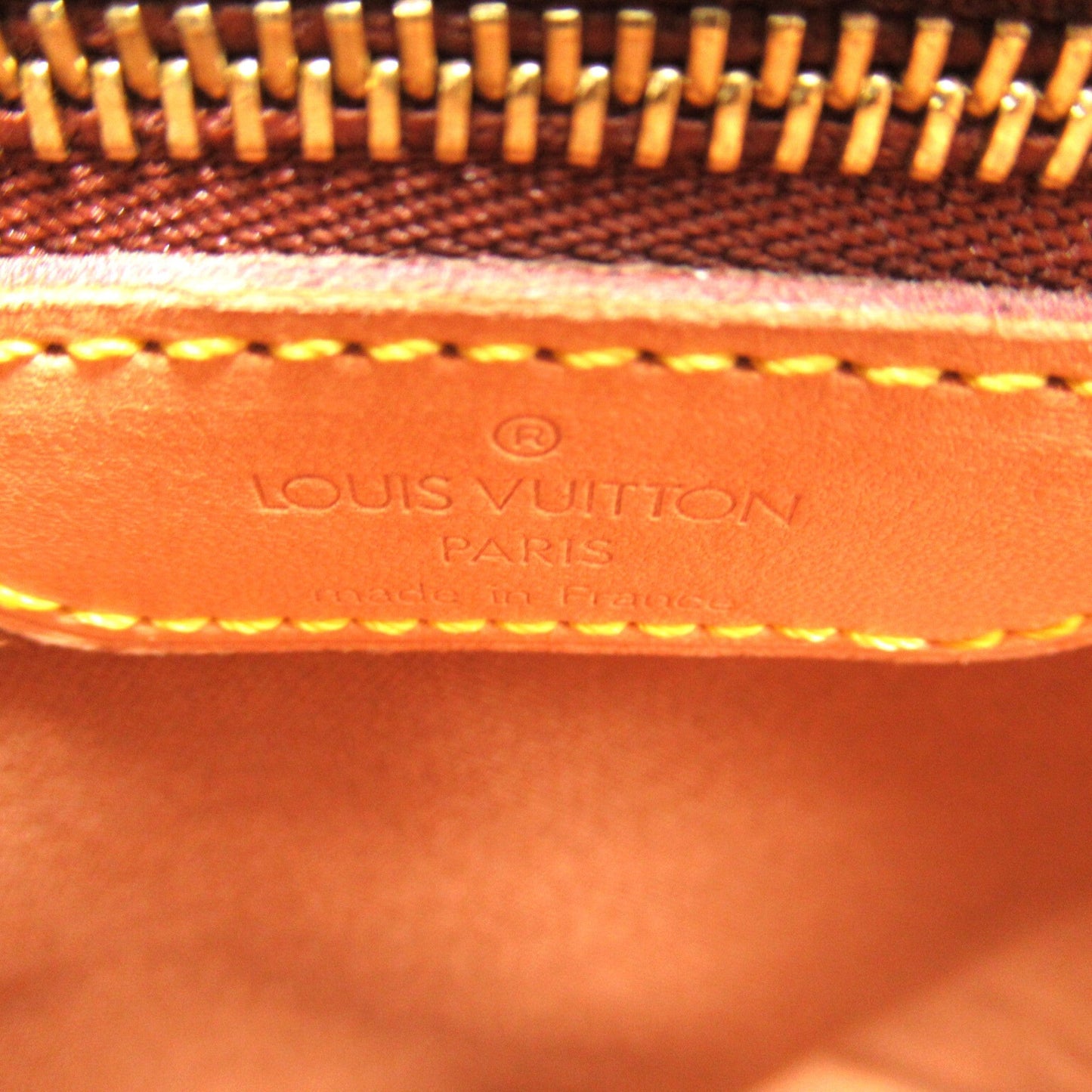 LOUIS VUITTON Cabas Mezzo Brown Monogram PVC coated canvas M51151
