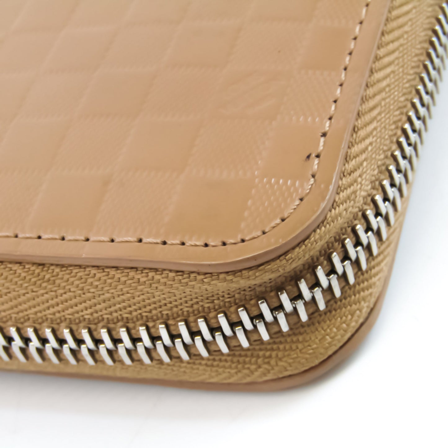 Louis Vuitton Damier Facet Zippy Wallet M94442 Unisex Leather Long Wallet (bi-fold) Beige