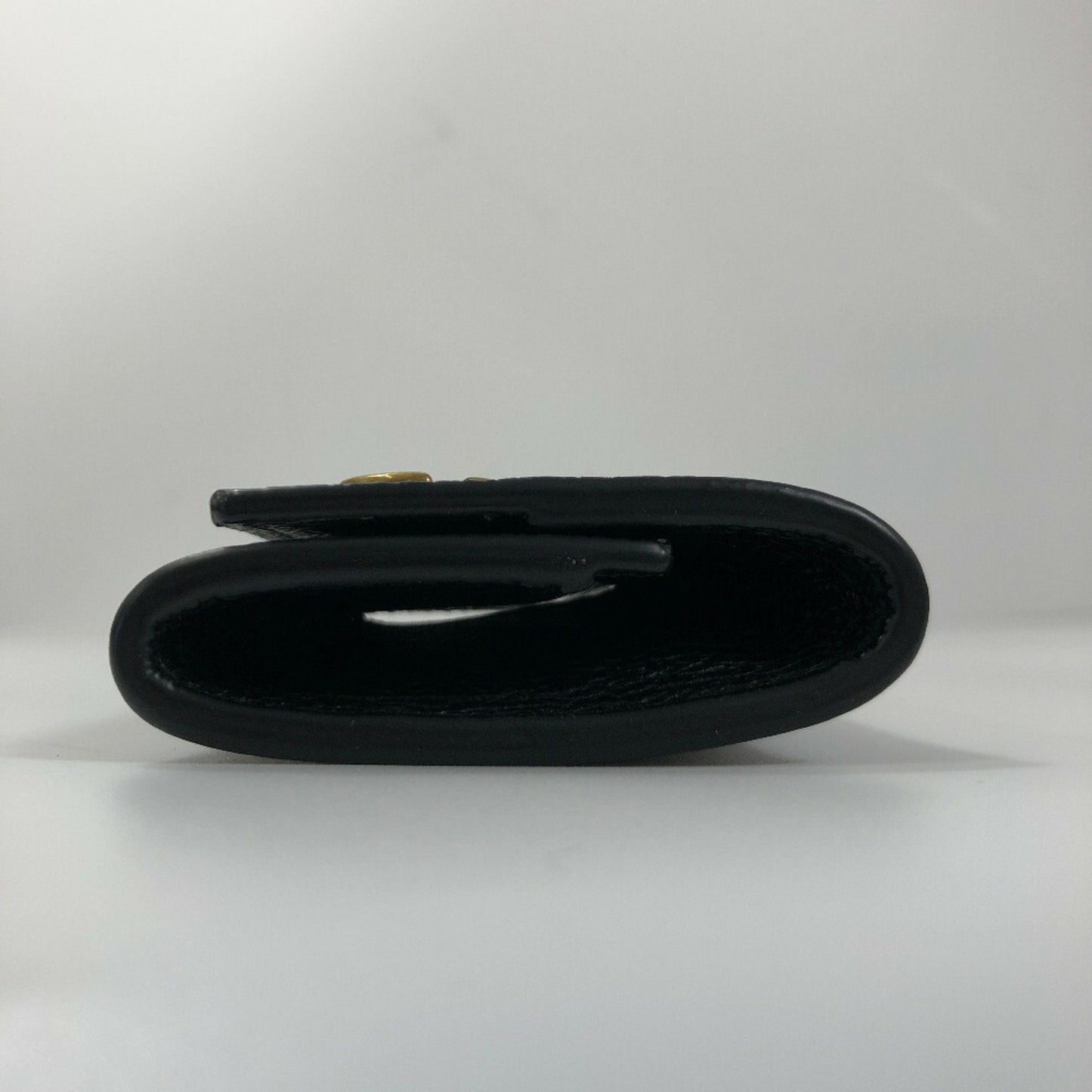 Gucci Coin Case GG Marmont 473959 Leather Black Men's Gucci