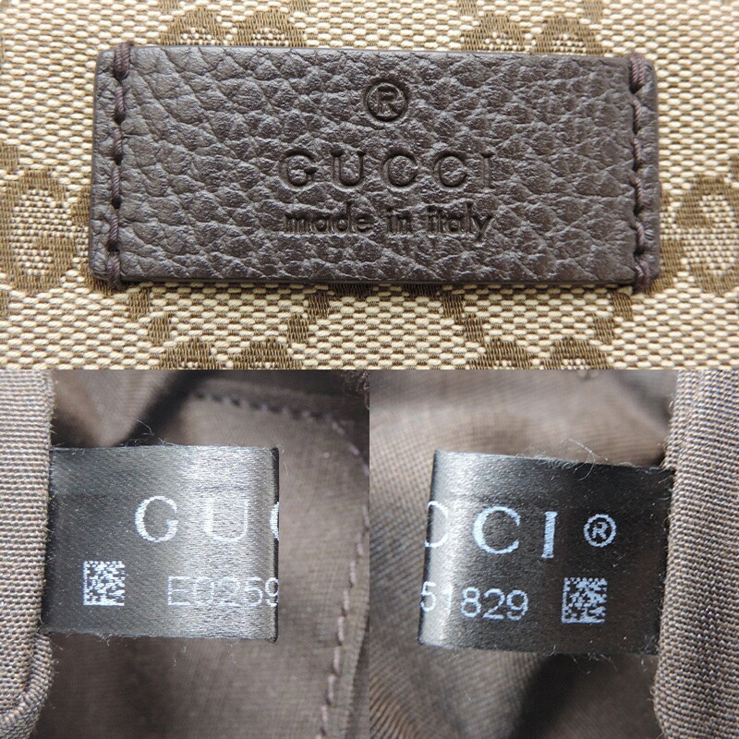 Gucci GG body bag ladies 449174 canvas beige