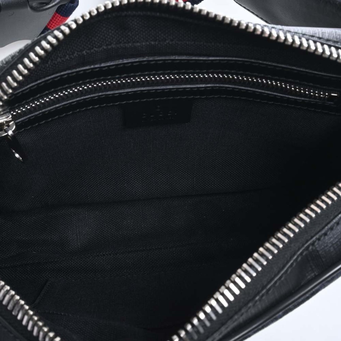 GUCCI GG Supreme Soft Belt Bag Waist 474293 Black Men's