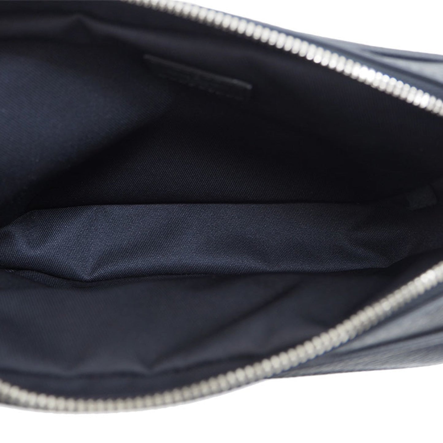 Louis Vuitton Bumback Outdoor Body Bag Taiga Black M33438 Waist Pouch Men's