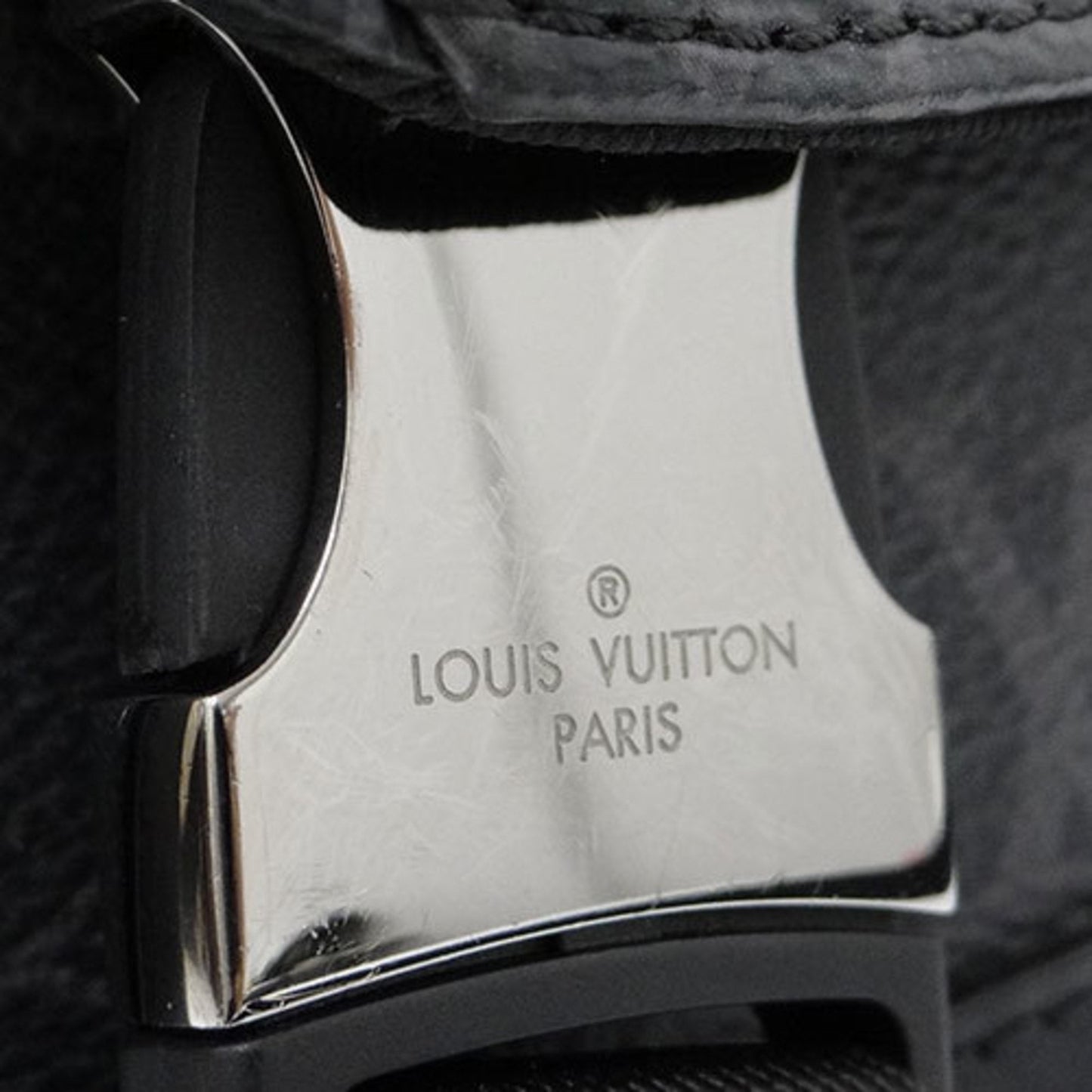 LOUIS VUITTON Bag Monogram Eclipse Men's Shoulder Voyage PM M40511 Gray Black