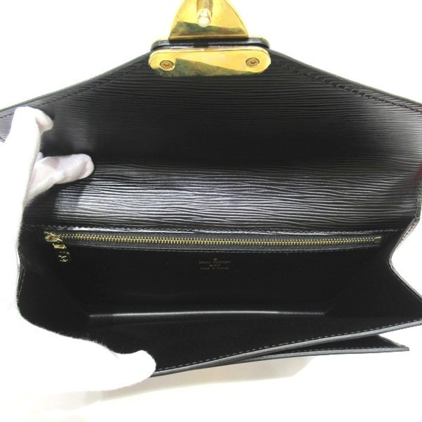 LOUIS VUITTON Epi Serie Dragonne Noir M52762 Bag Clutch Men's