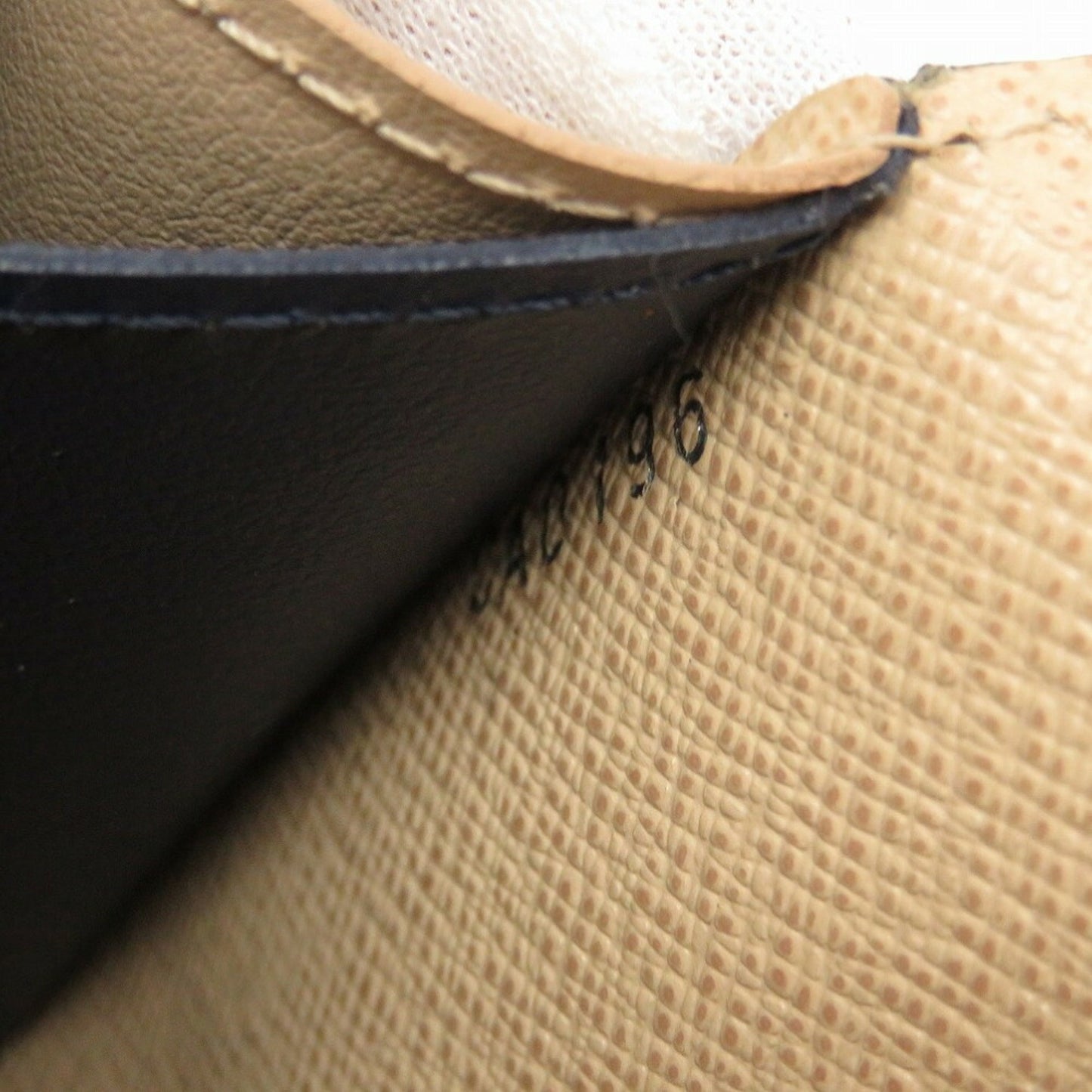 Louis Vuitton Epi Portefeuille Emily M60854 Leather Andigo Blue Long Wallet