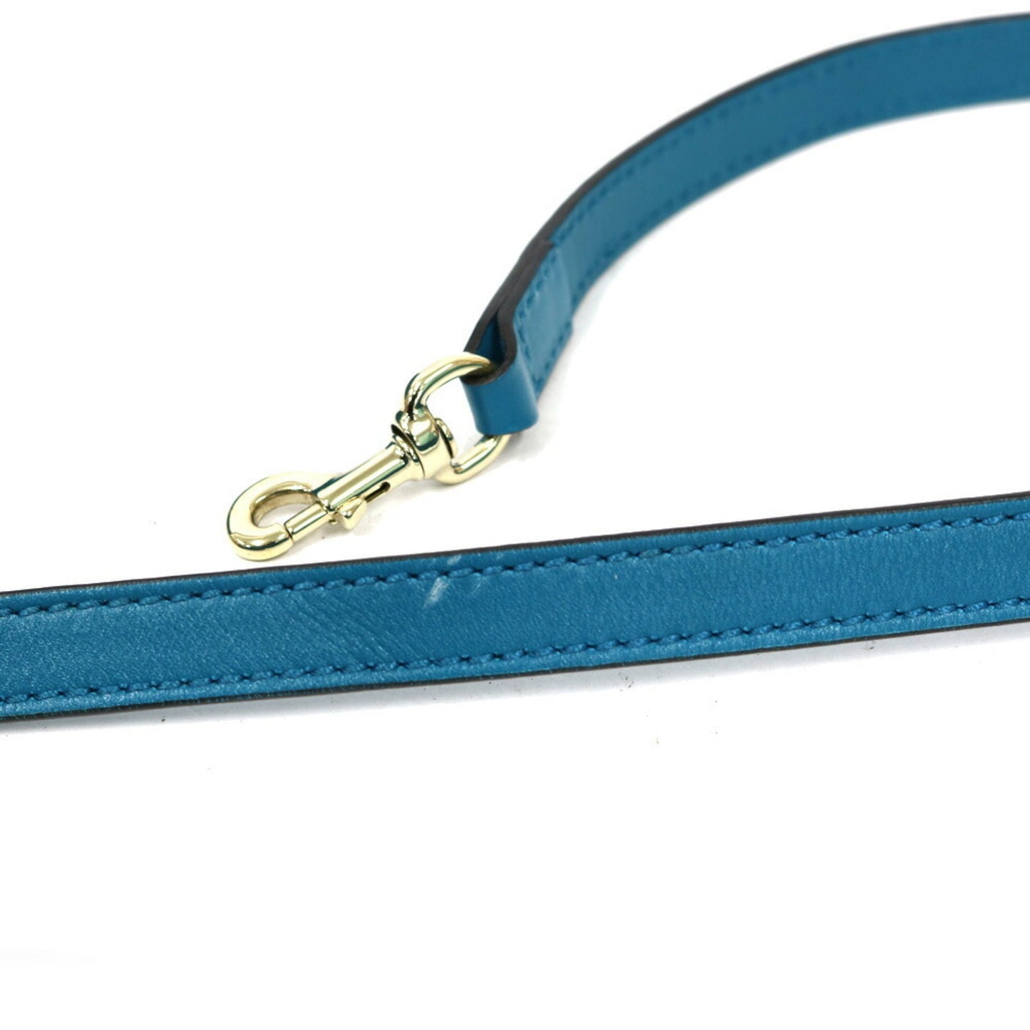 Gucci Shoulder Bag Bright Diamante Handbag Blue Ladies