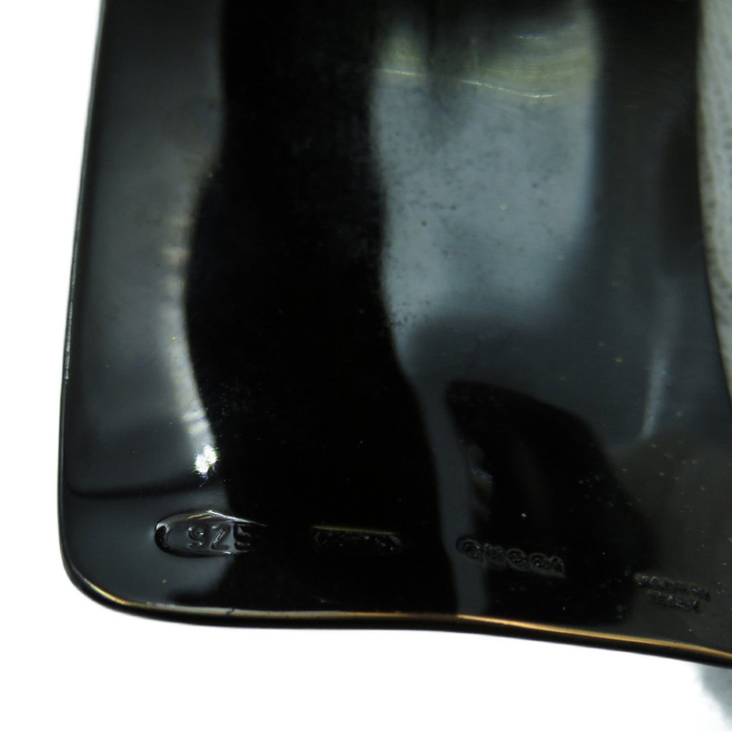 Gucci Bangle Silver 925 Black 0015GUCCI