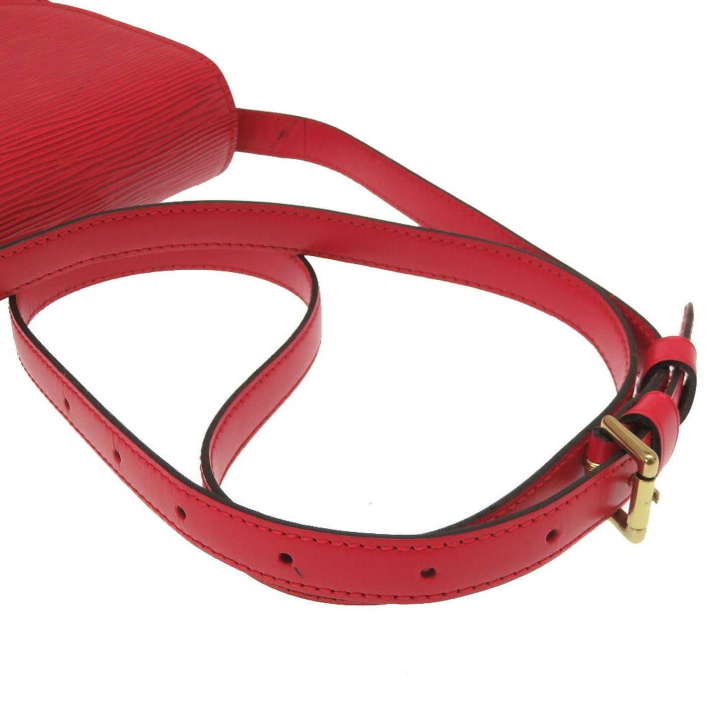 Louis Vuitton Epi Mini Saint-Cloud Castilian Red M52217 Shoulder Bag