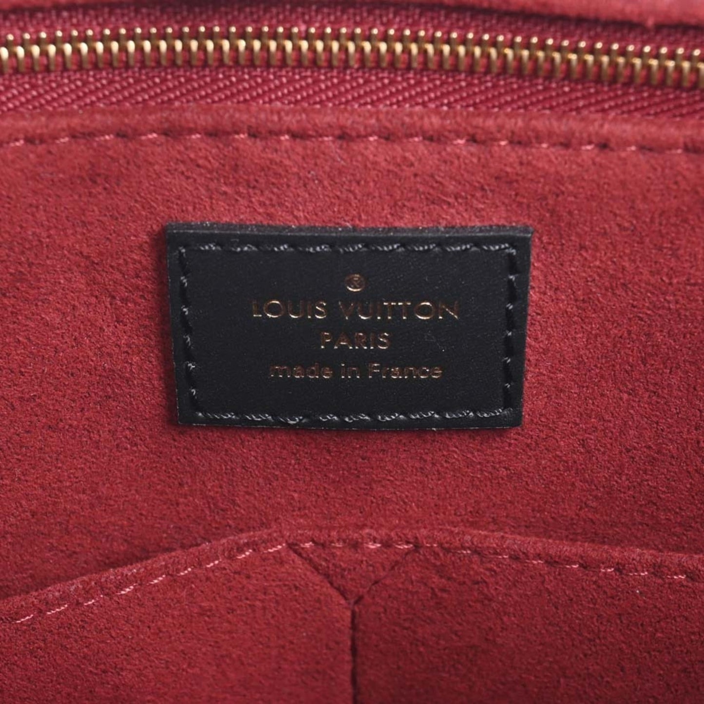 LOUIS VUITTON Empreinte Bicolor On the Go GM Handbag M45945 Black Ladies