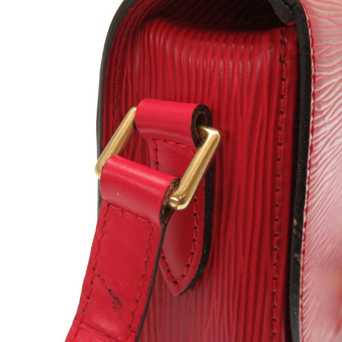 Louis Vuitton Epi Mini Saint-Cloud Castilian Red M52217 Shoulder Bag